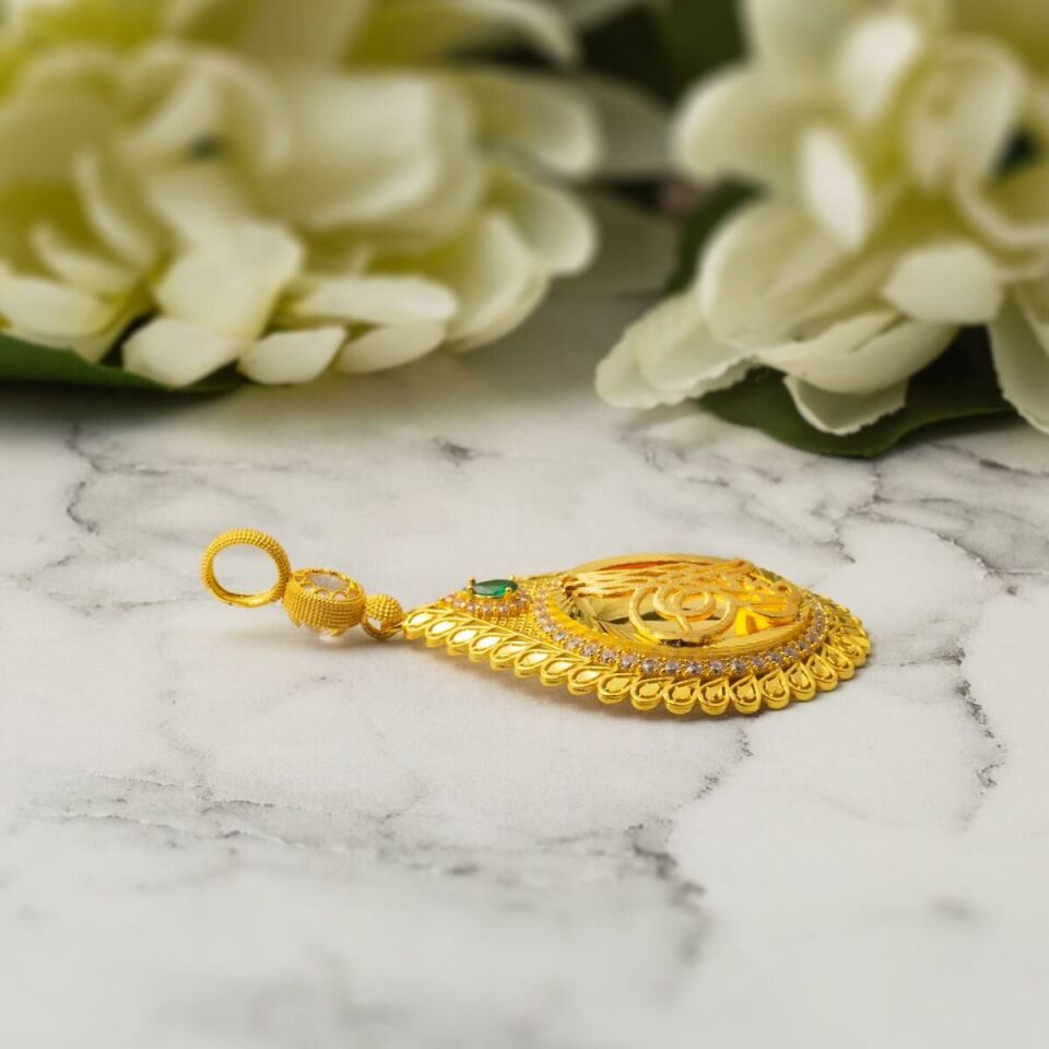 Damla Tuğra 8 Ayar Altın Kolye Ucu