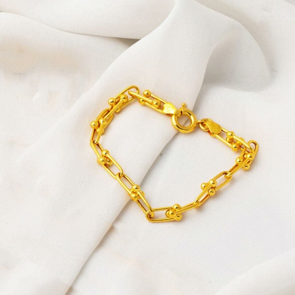 Tiffany 22 Ayar Toplu Altın Bileklik