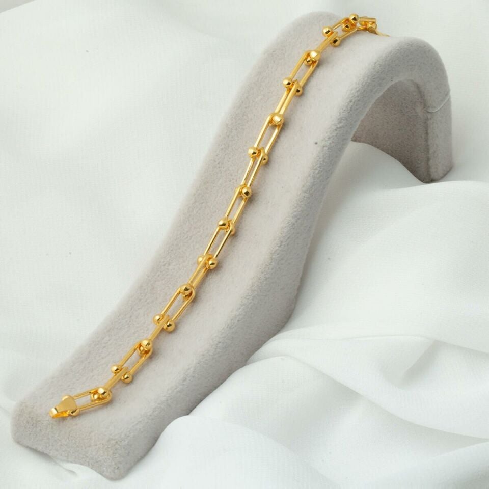 Tiffany 22 Ayar Toplu Altın Bileklik