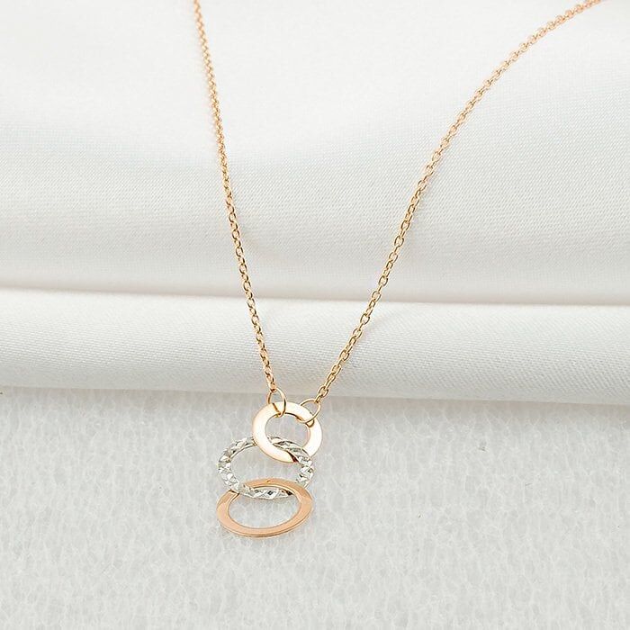 Arpaş Olimpiyat 14 Ayar Rose Altın Kolye