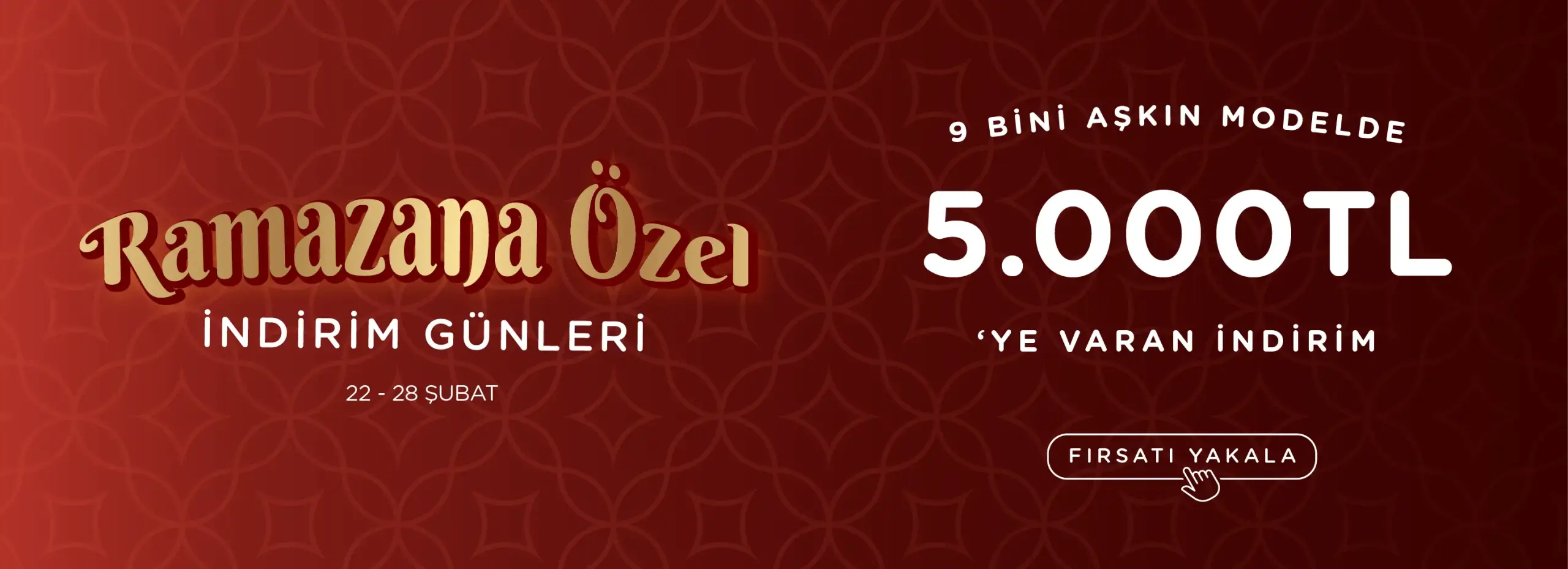 ramazana özel indirim günleri