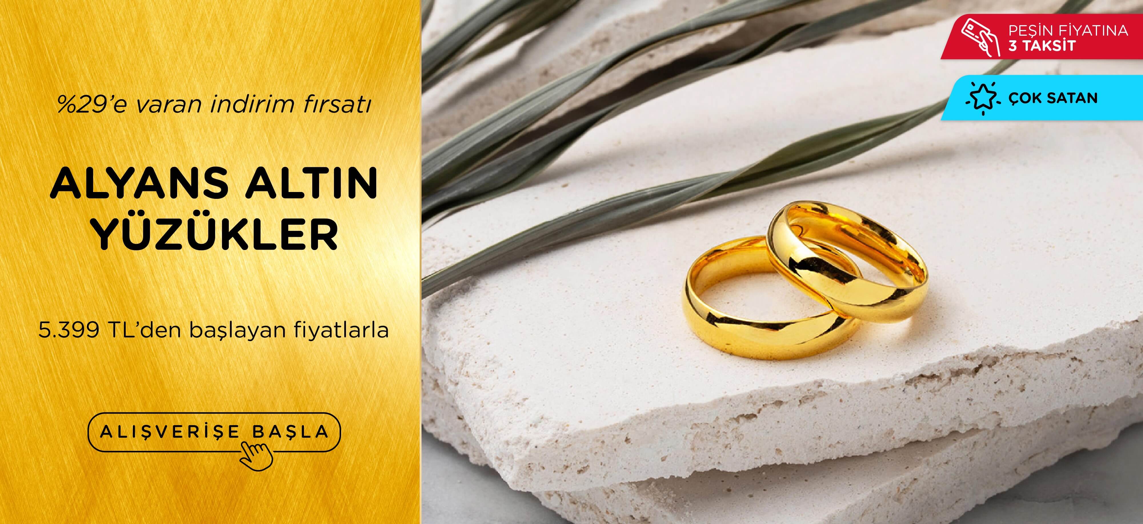 indirimli altın alyans modelleri ve fiyatları