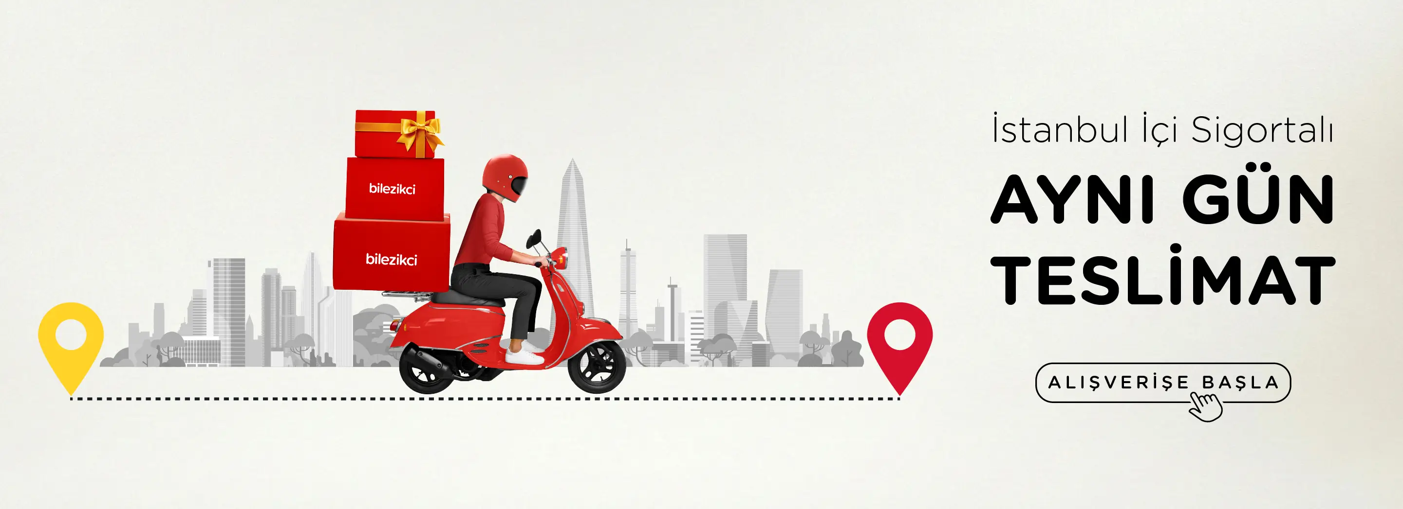 aynı gün teslimat fırsatı