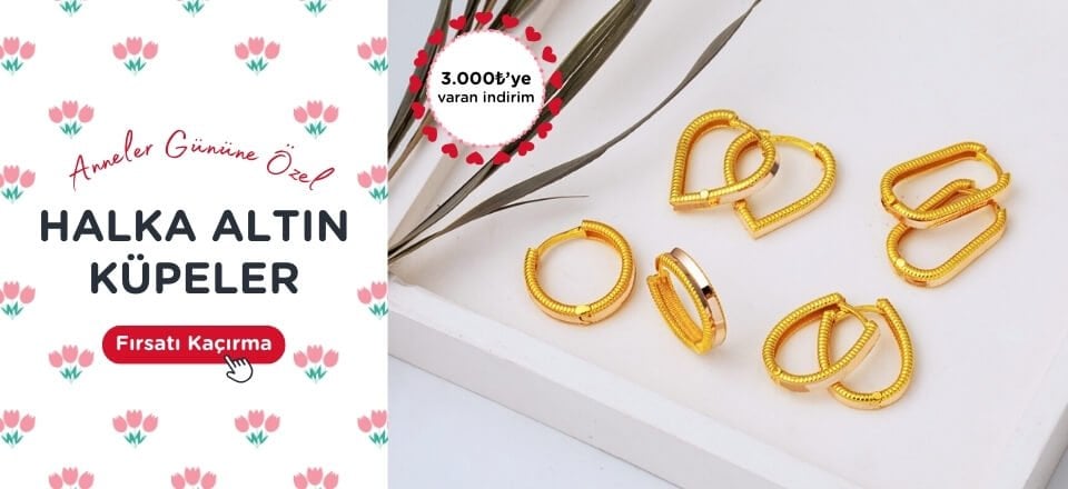 halka altın küpe modelleri ve fiyatları