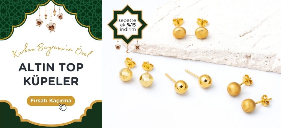altın top küpe modelleri ve fiyatları