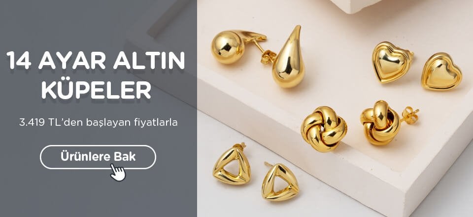 14 ayar altın küpe modelleri ve fiyatları