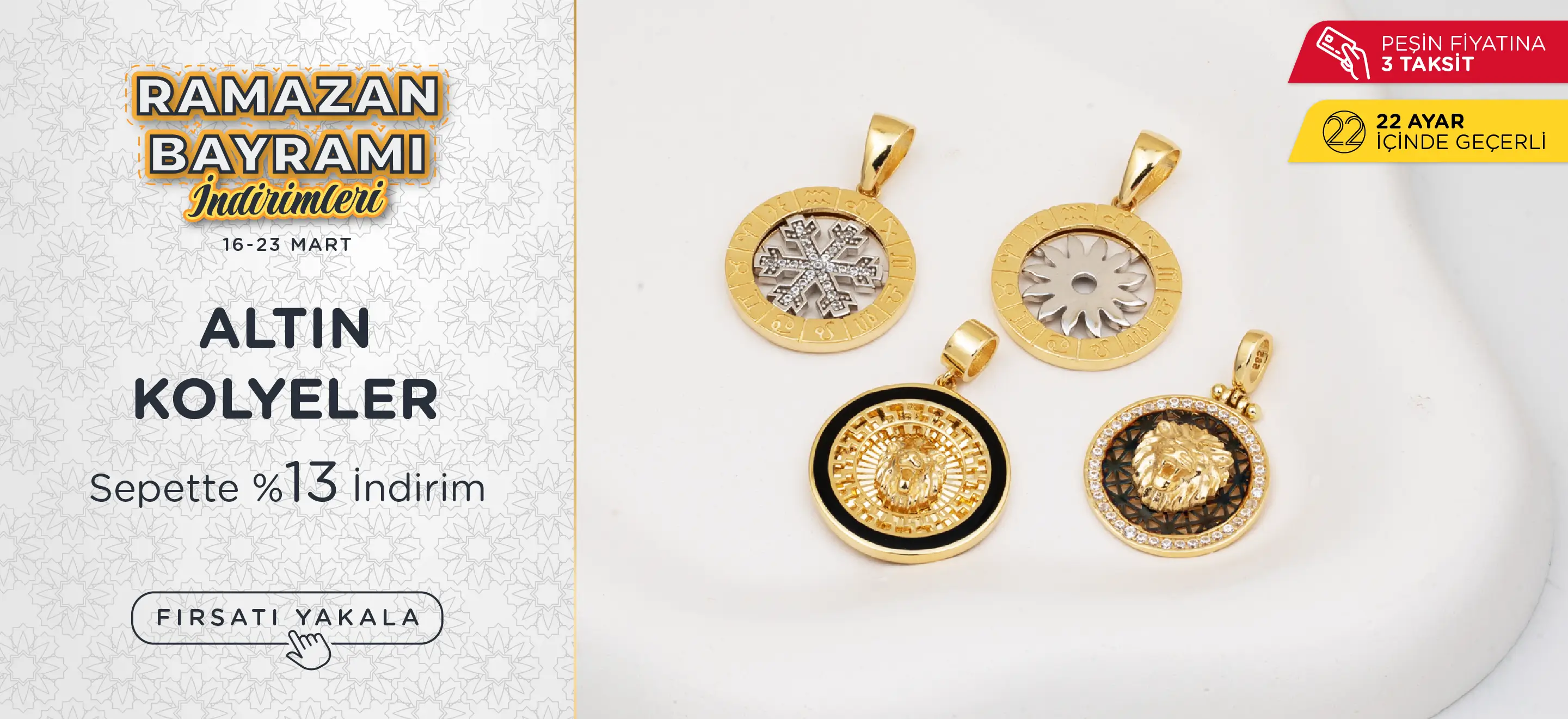 ramazana özel indirimli altın kolye modelleri ve fiyatları