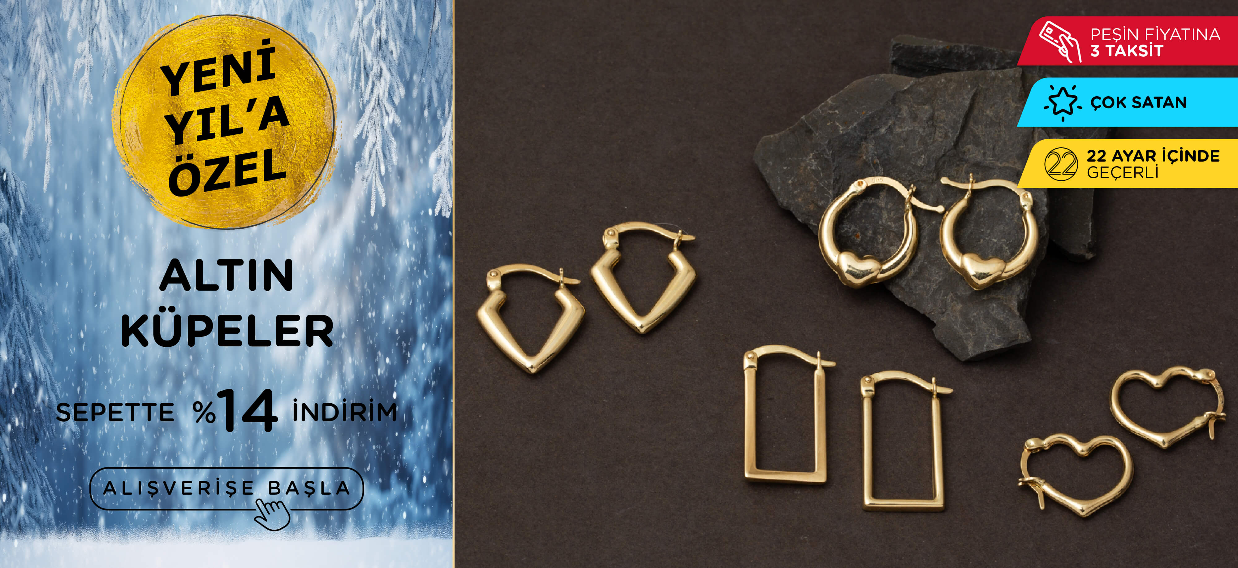 indirimli altın küpe modelleri ve fiyatları