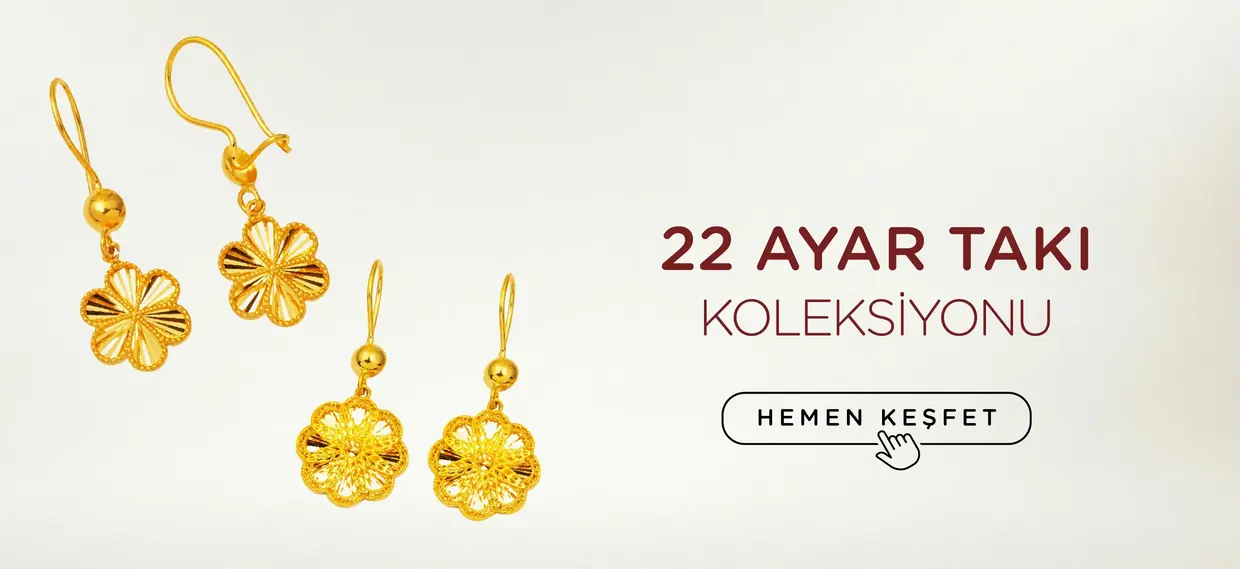 22 ayar popüler altın takı koleksiyonu